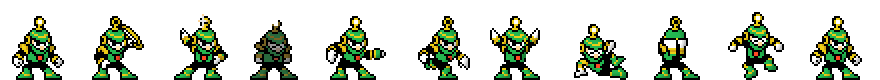 Ring Man (Green Alt) | Base Sprite Right