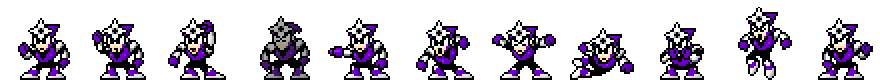 Shadow Man (Purple Alt) | Base Sprite Left