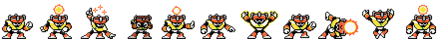Solar Man | Base Sprite Right
