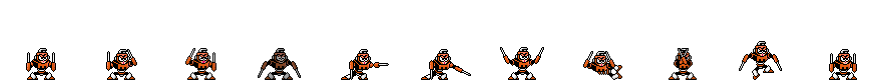 Spark Man | Base Sprite Right