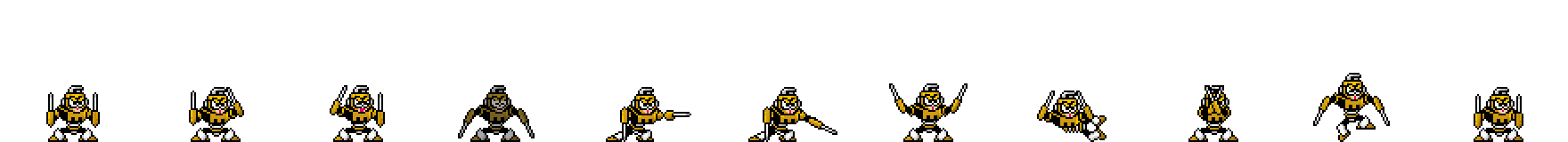 Spark Man (Yellow Alt) | Base Sprite Right