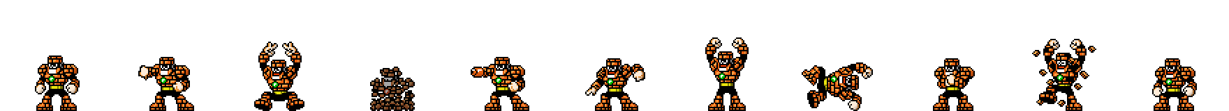 Stone Man | Base Sprite Left