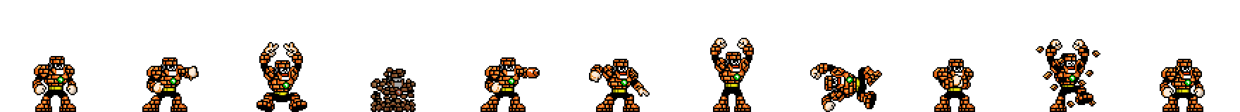 Stone Man | Base Sprite Right