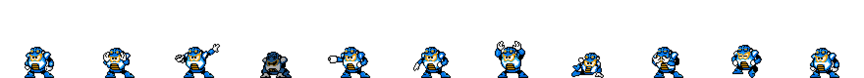 Toad Man (Blueberry Alt) | Base Sprite Left