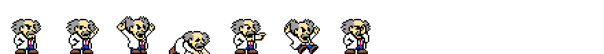 Dr. Wily | Base Sprite Right