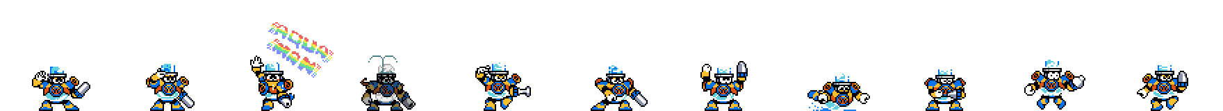 Aqua Man | Base Sprite Right