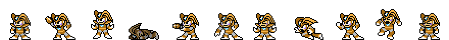 Bass (Explode Core) | Base Sprite Left