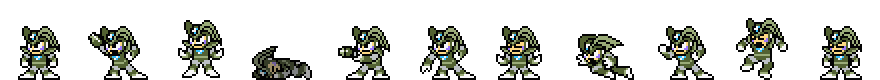 Bass (Wind Core) | Base Sprite Left