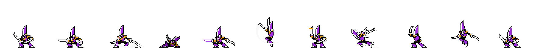 Blade Man | Base Sprite Left
