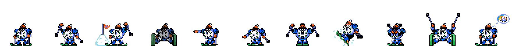 Blizzard Man | Base Sprite Left