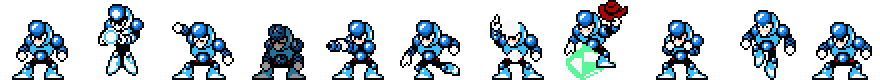 Crystal Man | Base Sprite Left