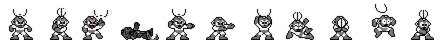 Cut Man (Weapon Alt) | Base Sprite Right