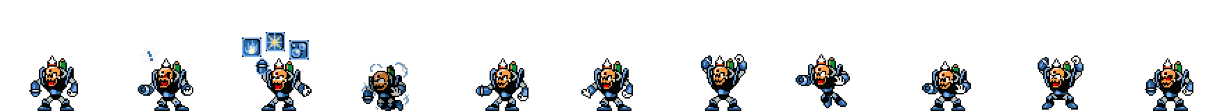 Doc Robot (Water Core) | Base Sprite Left