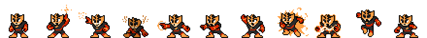 Elec Man | Base Sprite Left