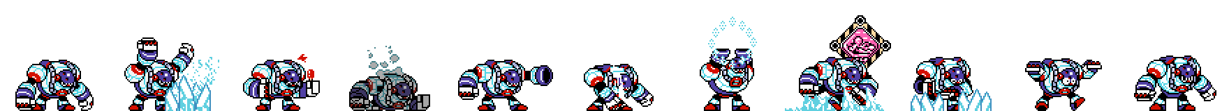 Frost Man | Base Sprite Right
