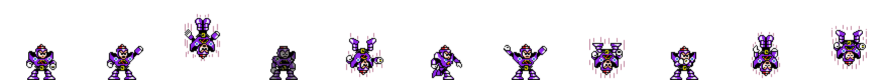 Gravity Man (Purple Alt) | Base Sprite Right