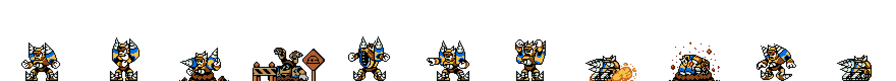 Ground Man | Base Sprite Left