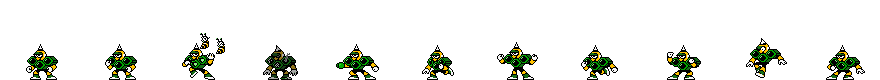 Hornet Man (Emerald Alt) | Base Sprite Left