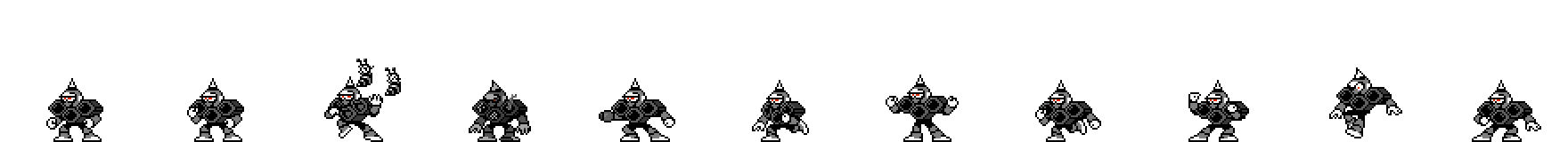 Hornet Man (Darkness Alt) | Base Sprite Left