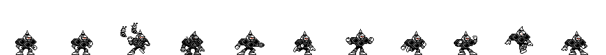 Hornet Man (Darkness Alt) | Base Sprite Right