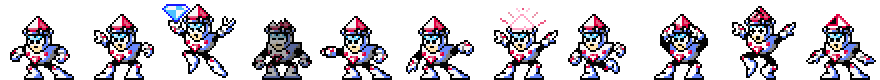 Jewel Man | Base Sprite Left