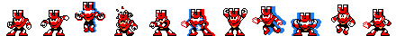 Magnet Man | Base Sprite Left
