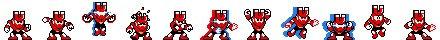 Magnet Man | Base Sprite Right
