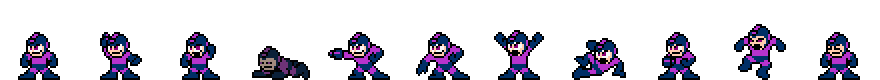 Mega Man DS | Base Sprite Left
