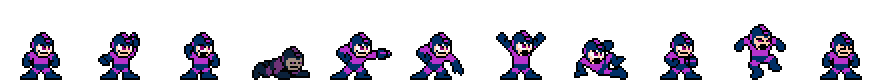 Mega Man DS | Base Sprite Right