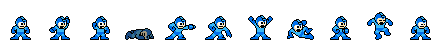 Mega Man | Base Sprite Right