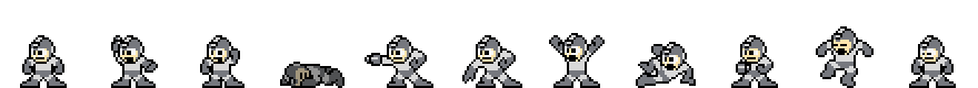 Mega Man (Cutter Core) | Base Sprite Left