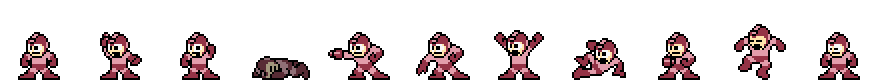 Mega Man (Laser Core) | Base Sprite Left