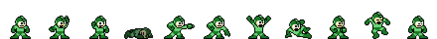 Mega Man (Nature Core) | Base Sprite Right