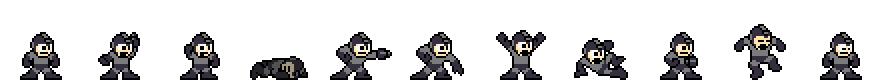 Mega Man (Shadow Core) | Base Sprite Right