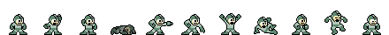 Mega Man (Shield Core) | Base Sprite Right