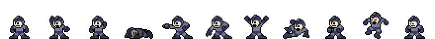 Mega Man (Space Core) | Base Sprite Left
