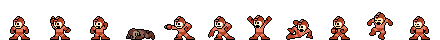 Mega Man (Swift Core) | Base Sprite Left