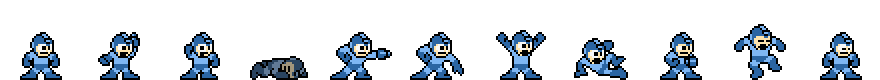 Mega Man (Water Core) | Base Sprite Right