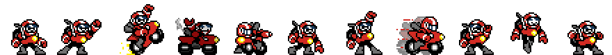 Nitro Man | Base Sprite Right