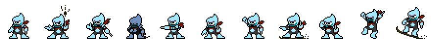 Oil Man (Light Alt) | Base Sprite Left