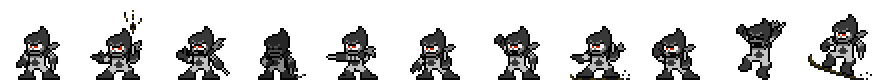 Oil Man (Darkness Alt) | Base Sprite Left