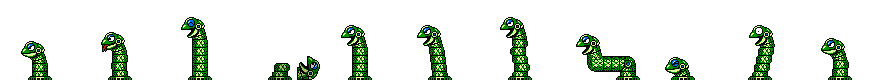 Petit Snakey (3rd Gen) | Base Sprite Left