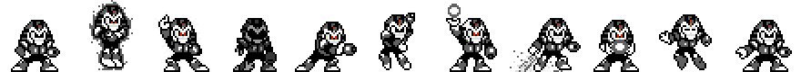 Pharaoh Man (Darkness Alt) | Base Sprite Right