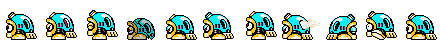 Skullmet (3rd Gen) | Base Sprite Left