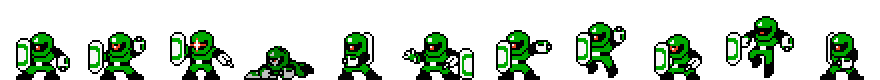 Sniper Joe | Base Sprite Left
