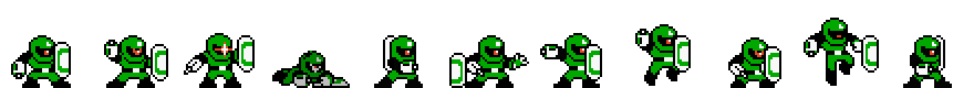 Sniper Joe | Base Sprite Right