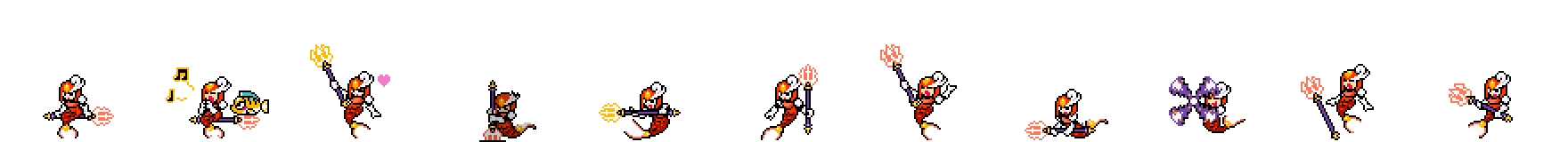 Splash Woman (Crab Alt) | Base Sprite Left