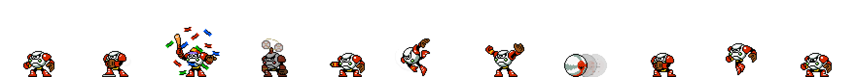 Strike Man | Base Sprite Left