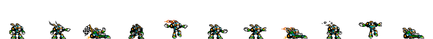 Turbo Man | Base Sprite Right