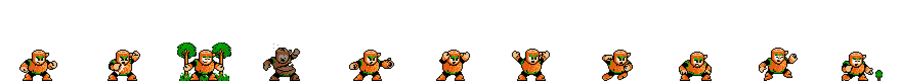 Wood Man | Base Sprite Right